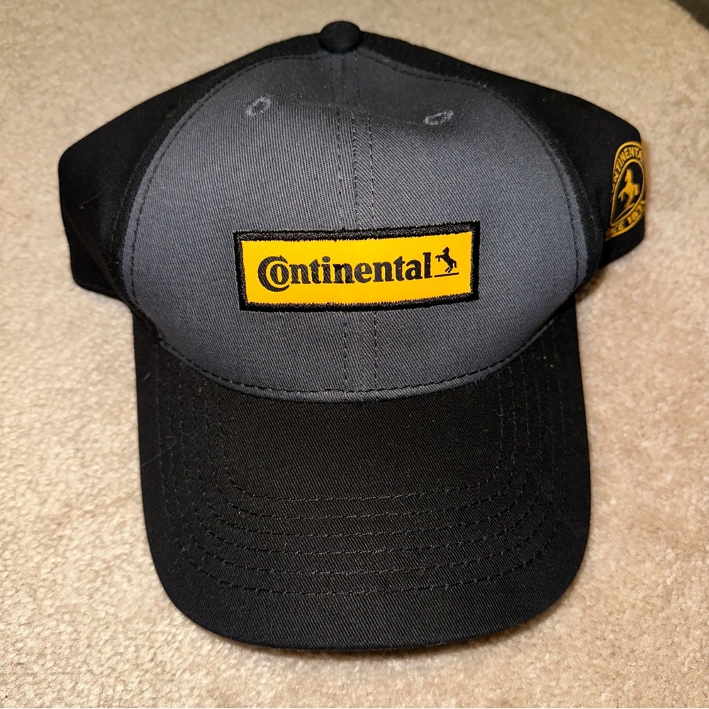 Continental Black and Gray Cap
